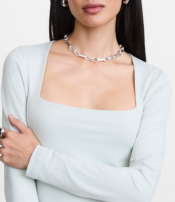 LOFT Versa 360 Knit Square Neck Top