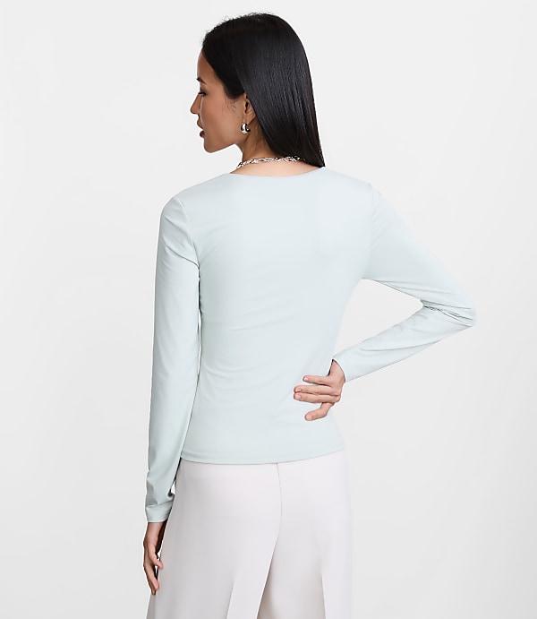 LOFT Versa 360 Knit Square Neck Top