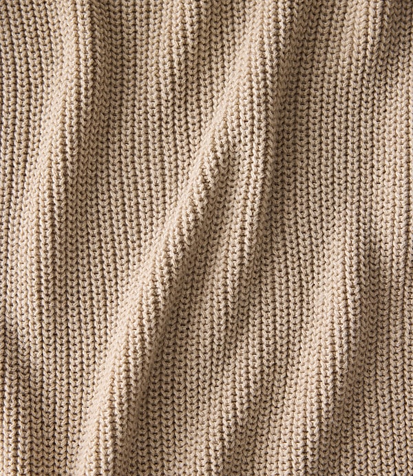 Haven Well Within Organic Cotton Shaker Stitch Heathered Cardigan