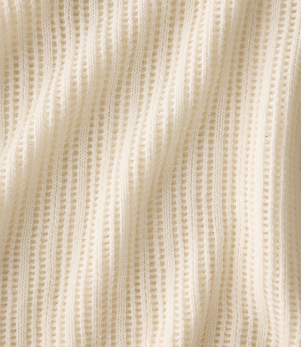 Haven Well Within Wool and Cashmere Pointelle Roll Neck Sweater
