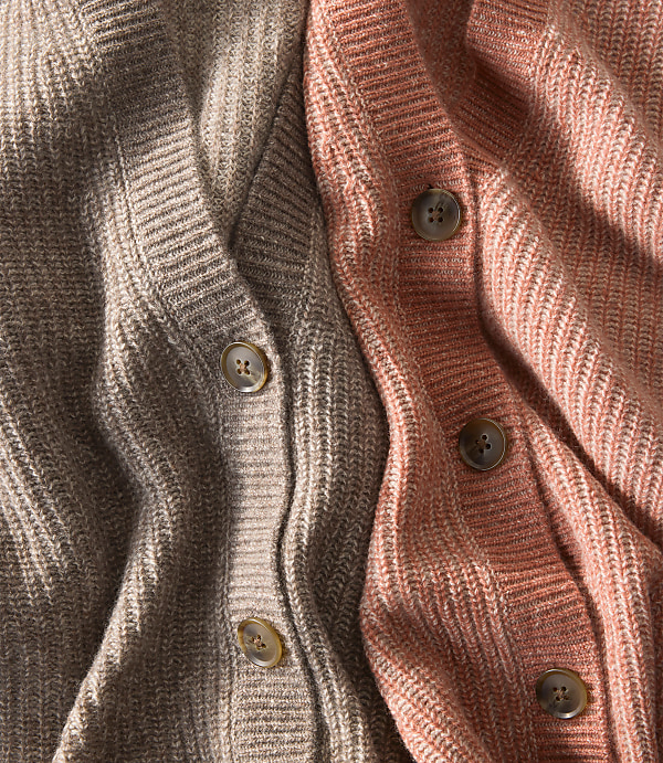 Haven Well Within Cashmere Shaker Stitch Cardigan