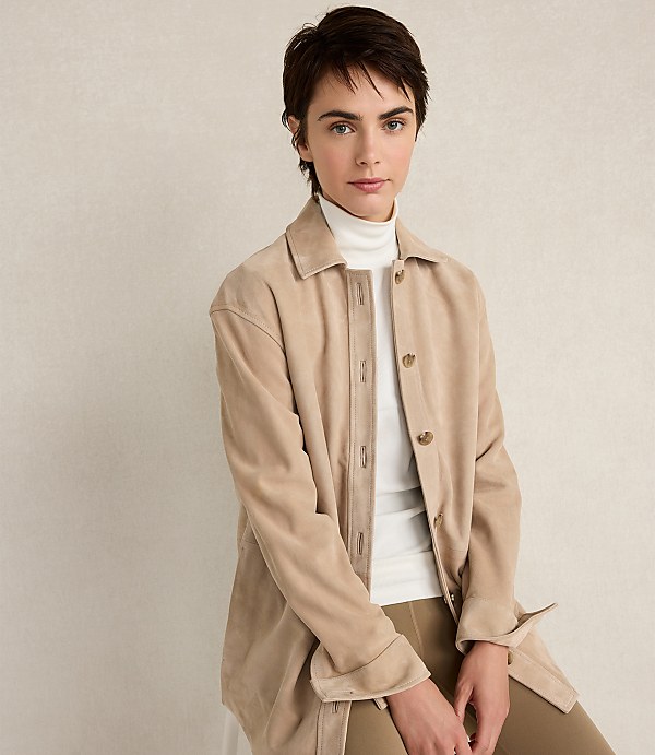 Haven Well Within Suede Shacket