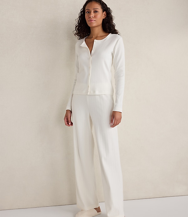 Haven Well Within Organic Cotton Pointelle Pants