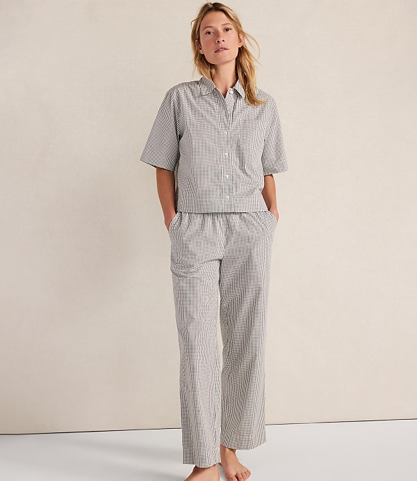 Haven Well Within Organic Cotton Poplin Scattered Floral Pajama Pants