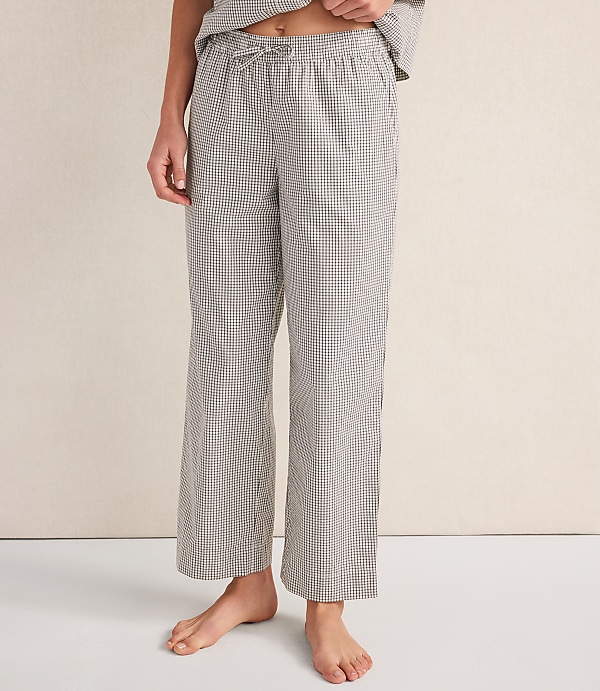 Haven Well Within Organic Cotton Poplin Scattered Floral Pajama Pants