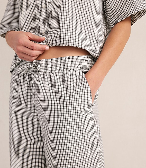 Haven Well Within Organic Cotton Poplin Scattered Floral Pajama Pants