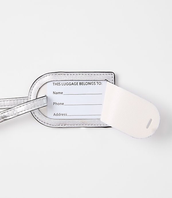 Lou & Grey Metallic Luggage Tag