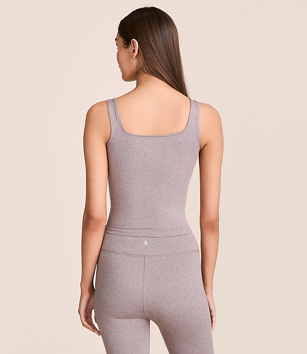 Lou & Grey Heathered Brushedsoft Tank Top