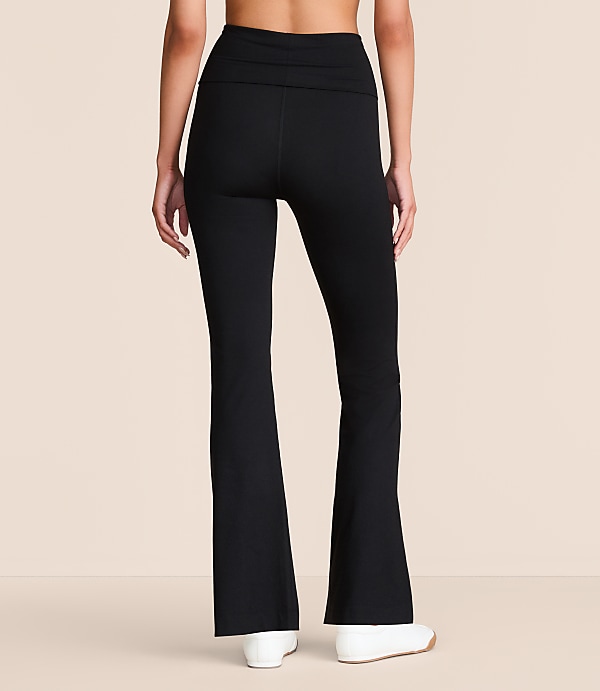 Lou & Grey Brushedsoft Foldover Flare Pants