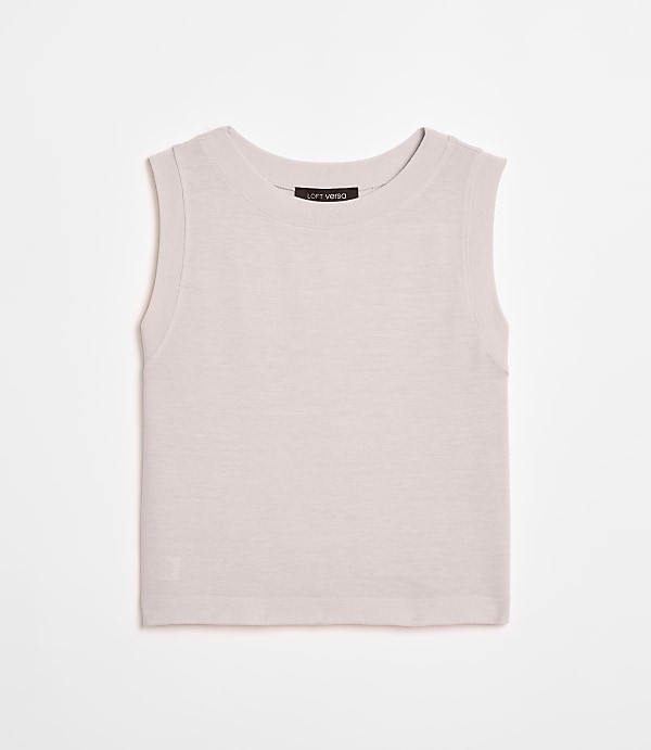 LOFT Versa Sweater Knit Relaxed Tank Top