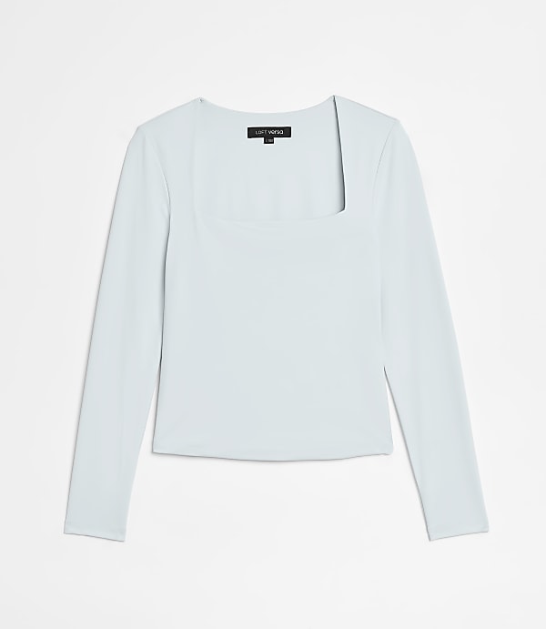 LOFT Versa 360 Knit Square Neck Top