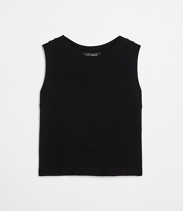 LOFT Versa Sweater Knit Relaxed Tank Top