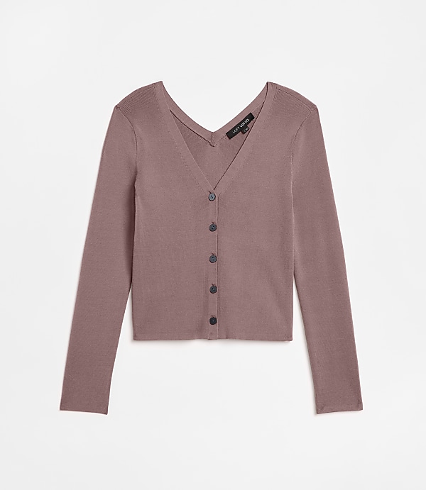 LOFT Versa V-Neck Cardigan Top