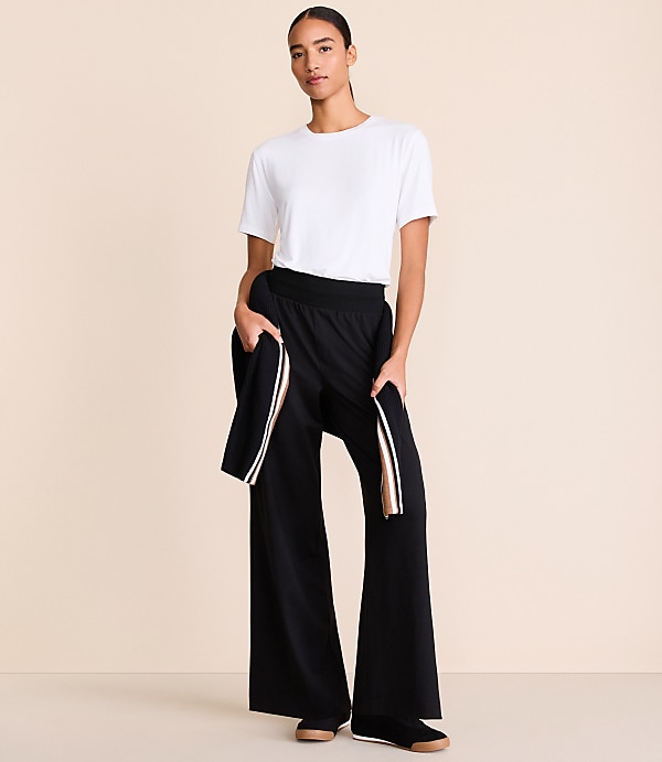 Petite Lou & Grey Brushedsoft Wide Leg Pants