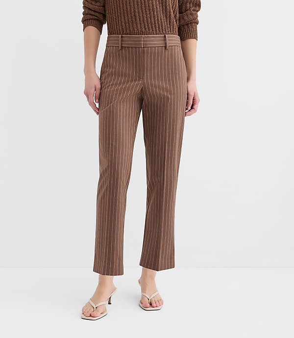 Riviera Slim Pants in Pinstripe