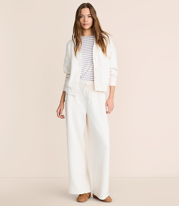 Lou & Grey Scubasoft Wide Leg Sweatpants