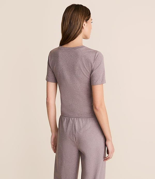 Lou & Grey Heathered Brushedsoft Tee