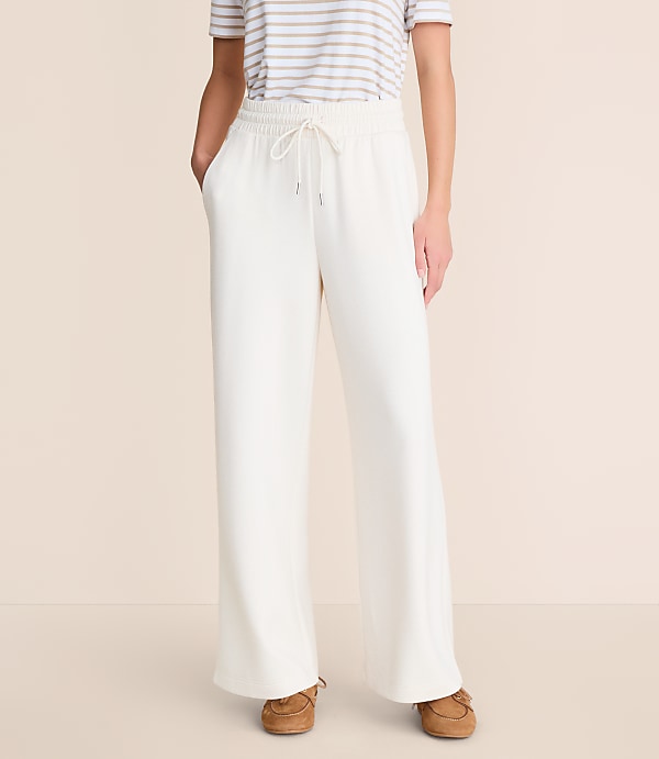 Lou & Grey Scubasoft Wide Leg Sweatpants