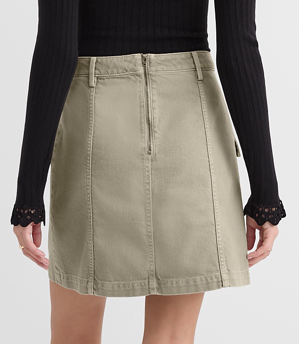 Utility Pocket Mini Skirt