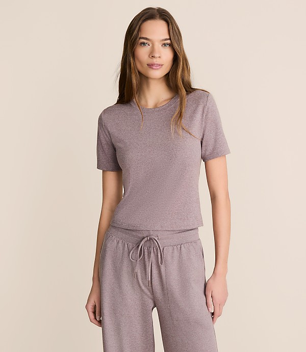 Lou & Grey Heathered Brushedsoft Tee