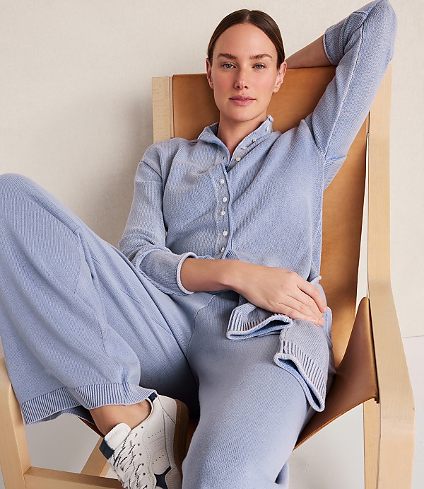 Haven Well Within Organic Cotton Roll Neck Cardigan
