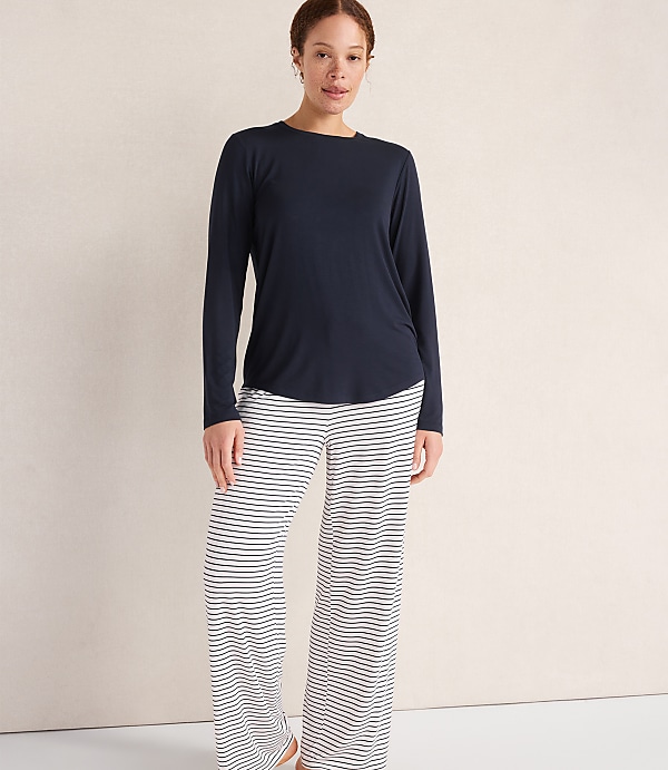 Haven Well Within Calm & Cool Long Sleeve Pajama Top