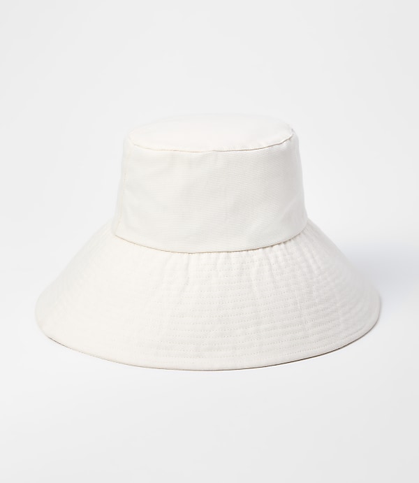 Wide Brim Bucket Hat