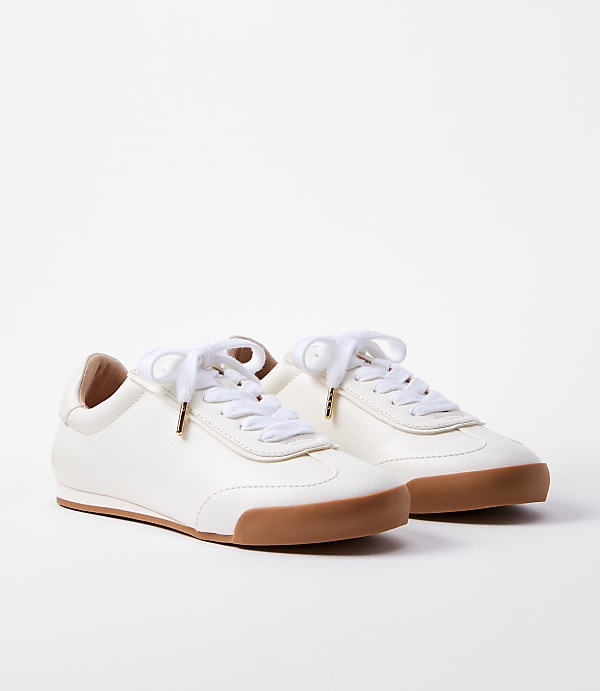 Metallic Low Profile Sneakers