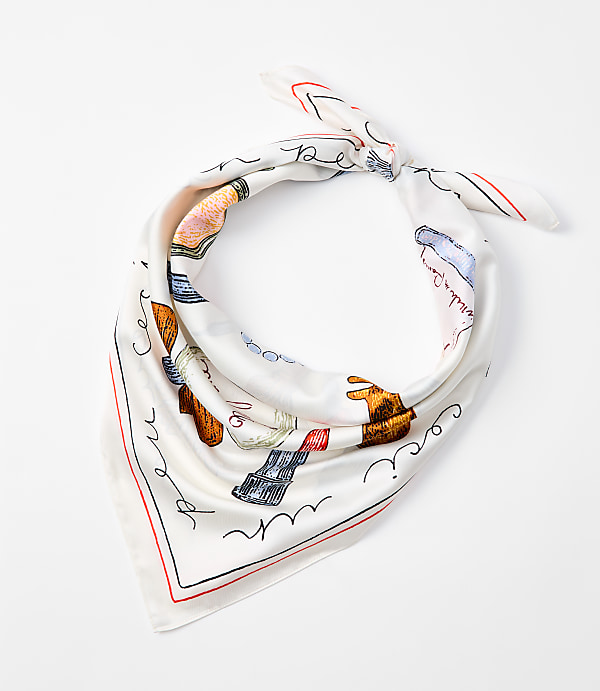 French Beauty Square Scarf