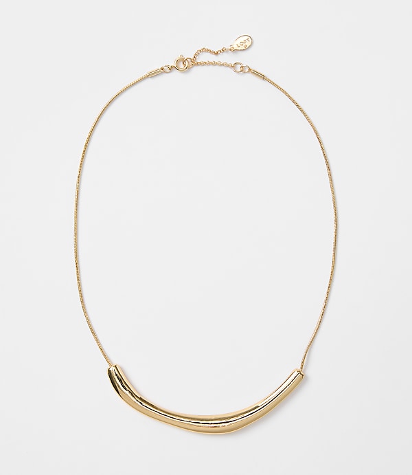 Molded Bar Necklace