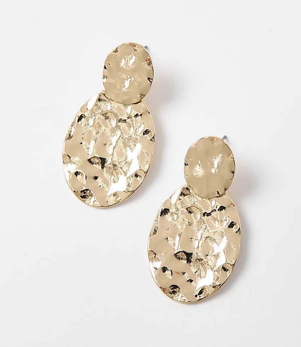 Molded Abstract Statement Earrings