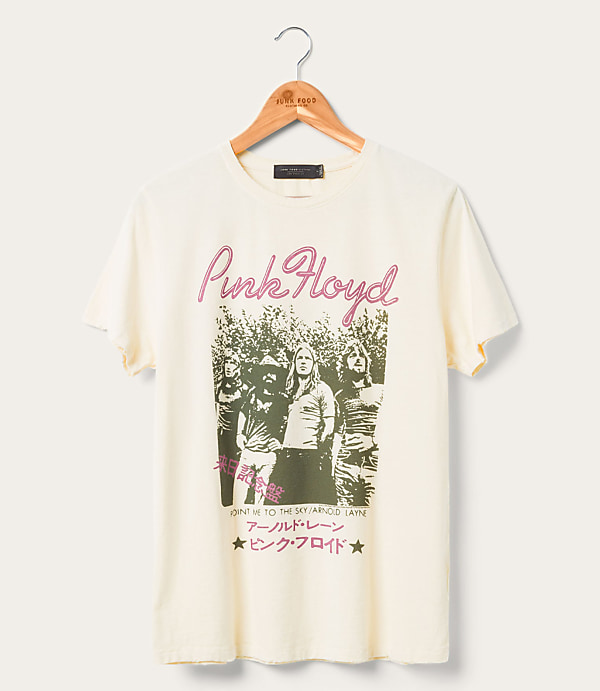 Junk Food Pink Floyd "Point Me to the Sky" Vintage Tee