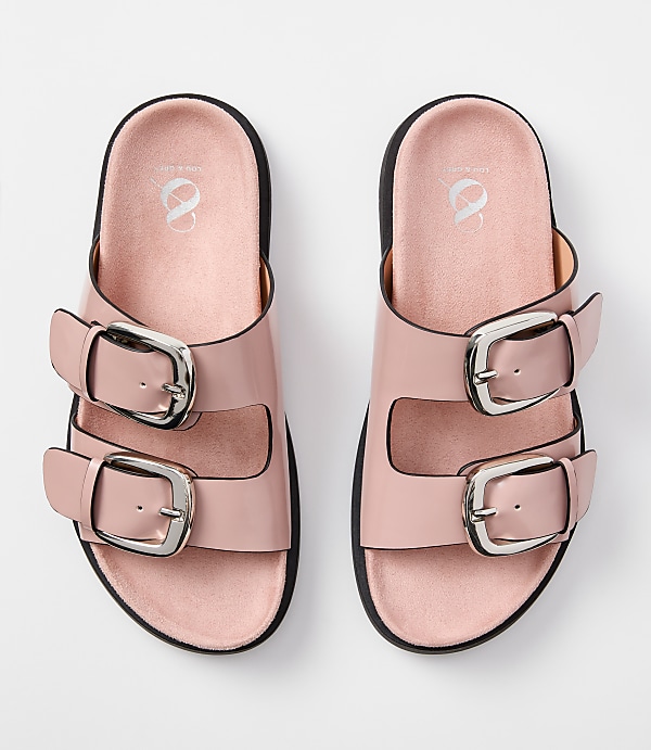 Lou & Grey Double Strap Molded Sandals