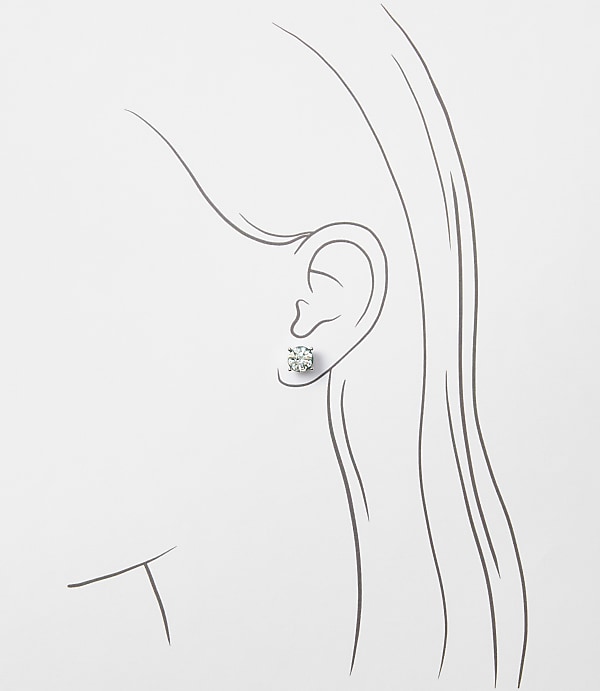Multicolored Sparkle Stud Earring Set