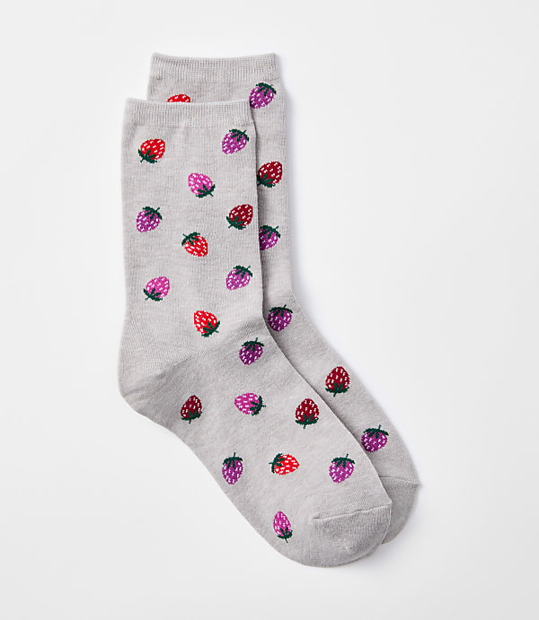 Strawberry Crew Socks