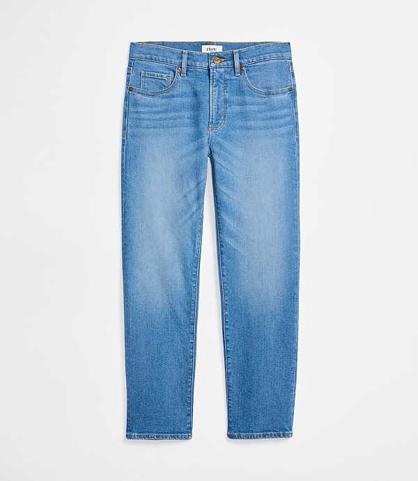 Rivete Tall Curvy Mid Rise Slim Jeans in Vintage Mid Wash
