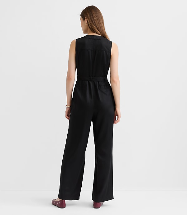 Tall Seamed Zip Jumpsuit