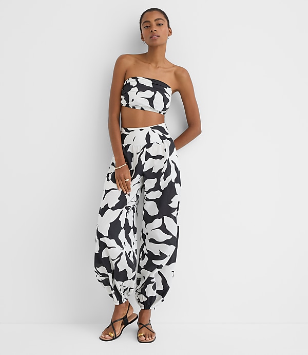 Petite LOFT Beach Magnolia Harem Pants