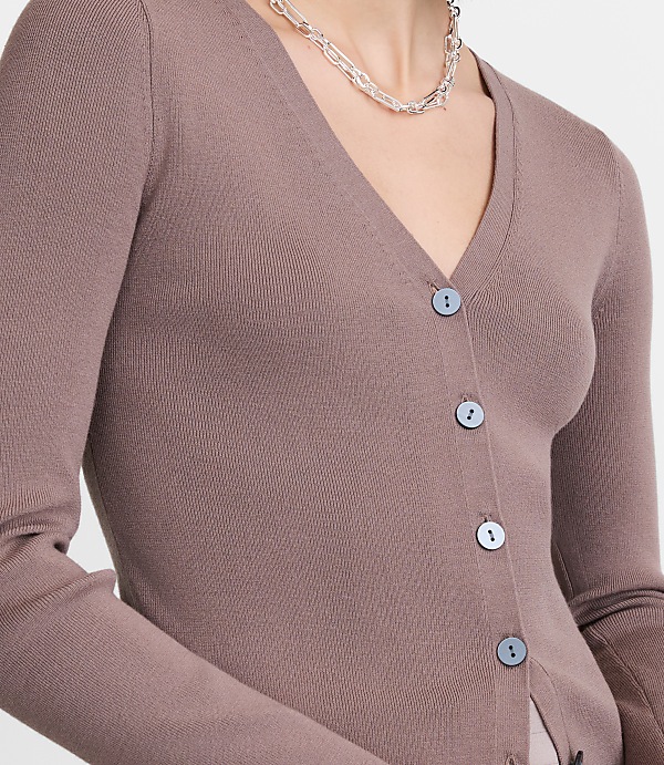 Petite LOFT Versa V-Neck Cardigan Top