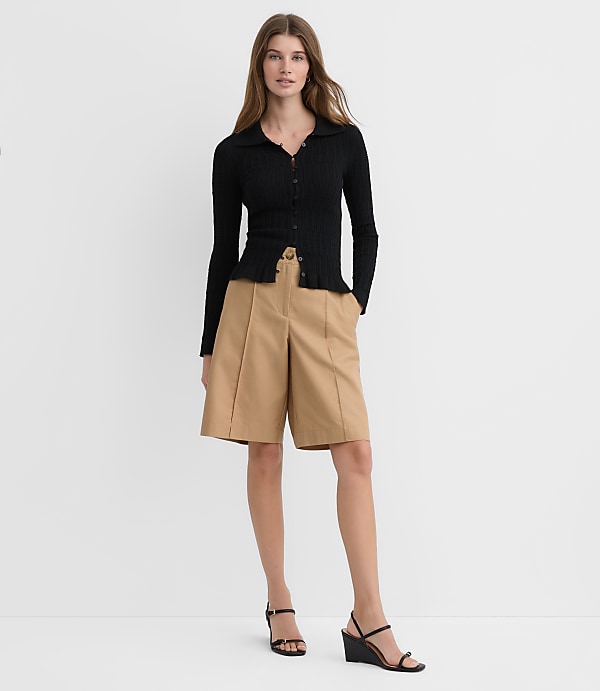 Petite Bermuda Shorts