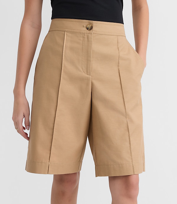 Petite Bermuda Shorts