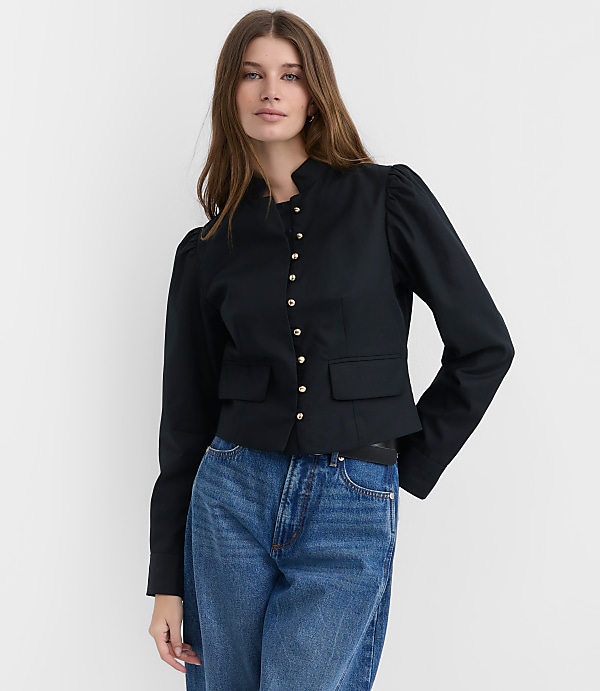Petite Puff Sleeve Jacket