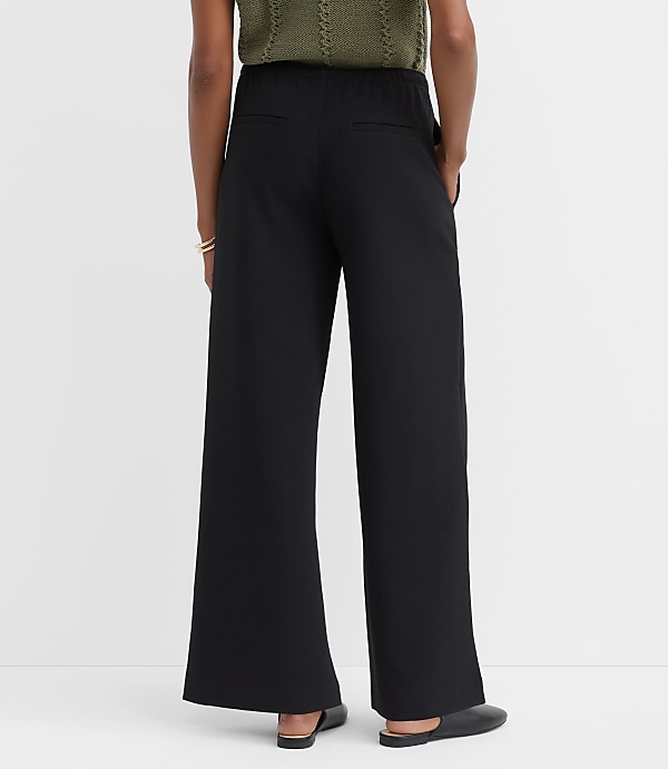 Tall Sawyer Pull On Pants in Textured Crepe