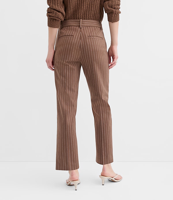 Petite Riviera Slim Pants in Pinstripe