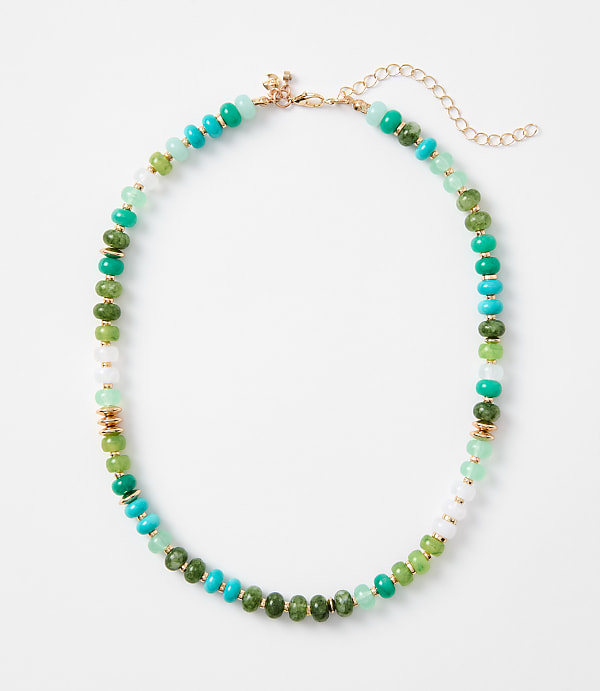 Mixed Beaded Necklace