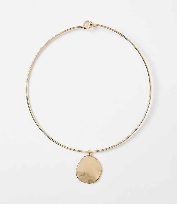 Molded Coin Necklace