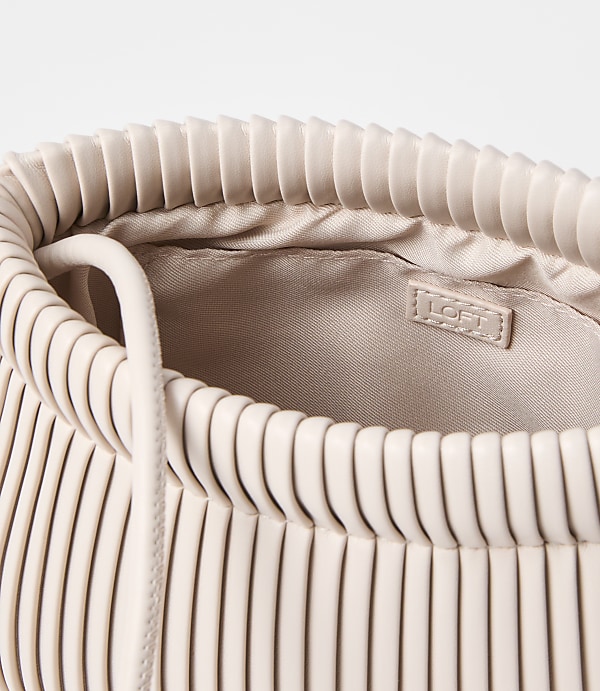 Pleated Shoulder Bag