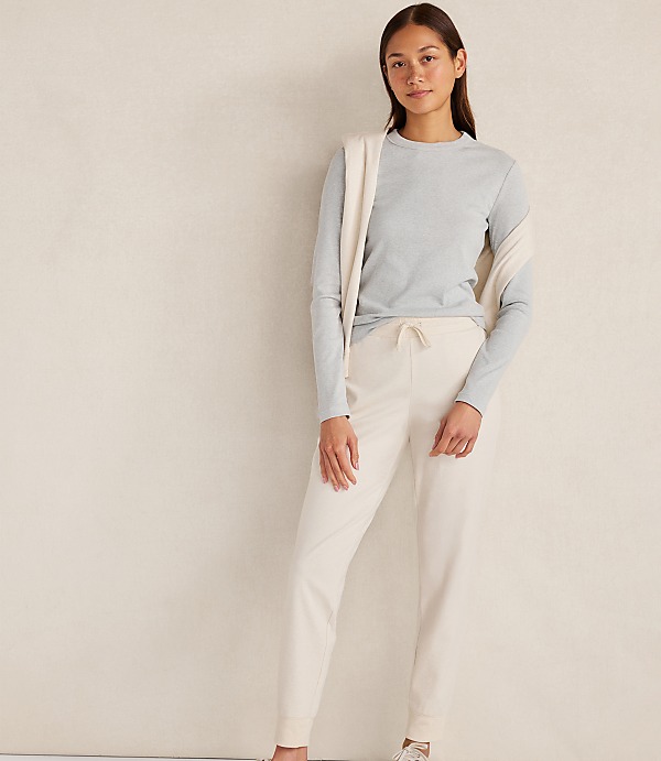 Haven Well Within Botanical-Dyed Organic Cotton Long Sleeve Tee