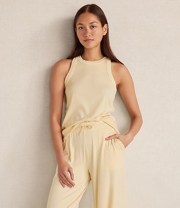 Haven Well Within Garment-Dyed Organic Cotton Racerback Tank