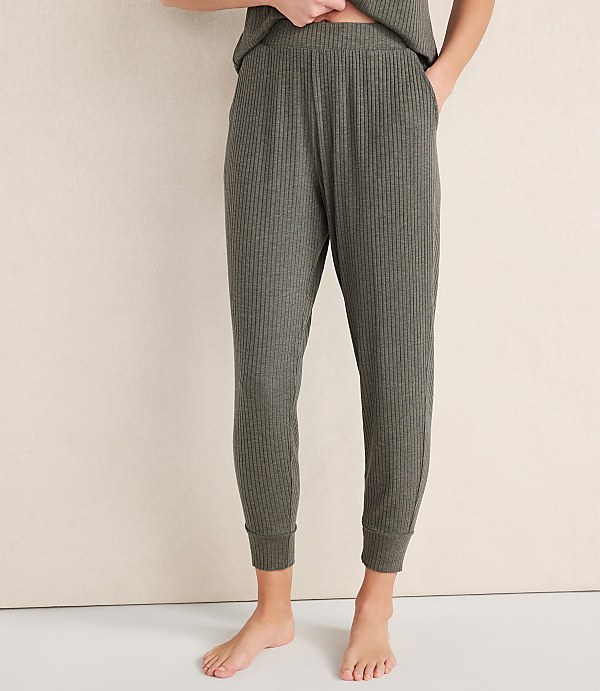 Haven Well Within Drapey Rib Knit Joggers